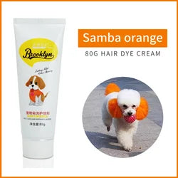 Wholesale Non-Toxic Pet Dyeing Ointment Dog Hair Dye Cream Pet Grooming Hair Coloring Dyes