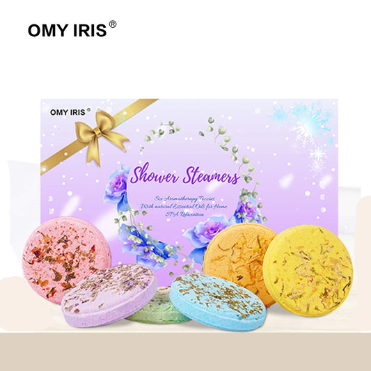 Aromatherapy Shower Steamers with Pure Essential oil Bath Bomb Shower Tablets