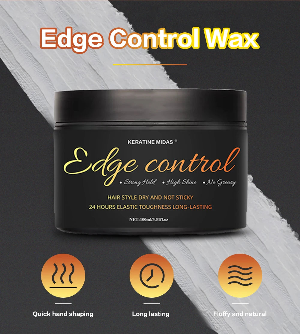 New Arrivals Jam Gel Hair Styling Shine And Jam Hair Gel Strong Hold Wax Hair Edge Control Gel Shine