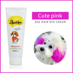 Wholesale Non-Toxic Pet Dyeing Ointment Dog Hair Dye Cream Pet Grooming Hair Coloring Dyes