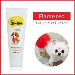 Wholesale Non-Toxic Pet Dyeing Ointment Dog Hair Dye Cream Pet Grooming Hair Coloring Dyes