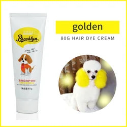 Wholesale Non-Toxic Pet Dyeing Ointment Dog Hair Dye Cream Pet Grooming Hair Coloring Dyes