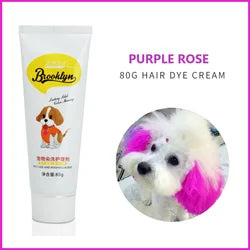 Wholesale Non-Toxic Pet Dyeing Ointment Dog Hair Dye Cream Pet Grooming Hair Coloring Dyes