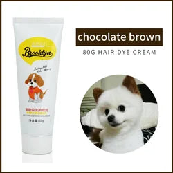 Wholesale Non-Toxic Pet Dyeing Ointment Dog Hair Dye Cream Pet Grooming Hair Coloring Dyes